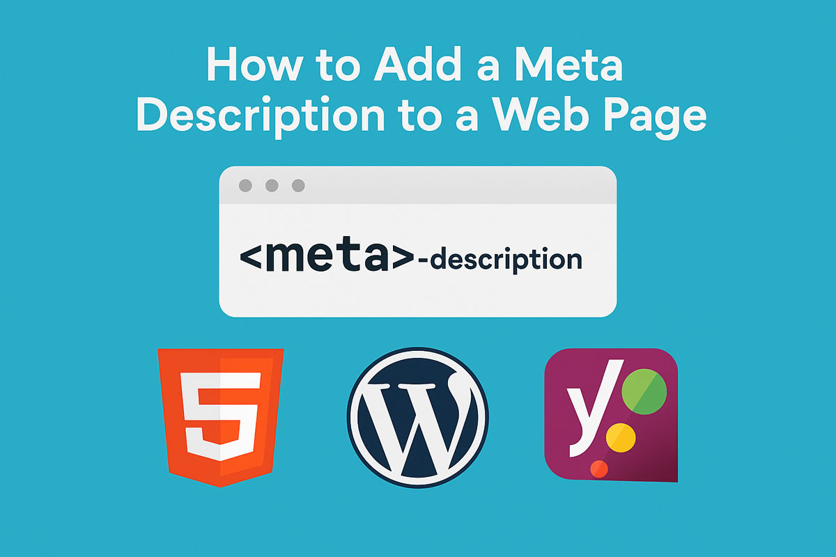 How to Add a Meta Description to Your Website: HTML, WordPress, and Yoast SEO